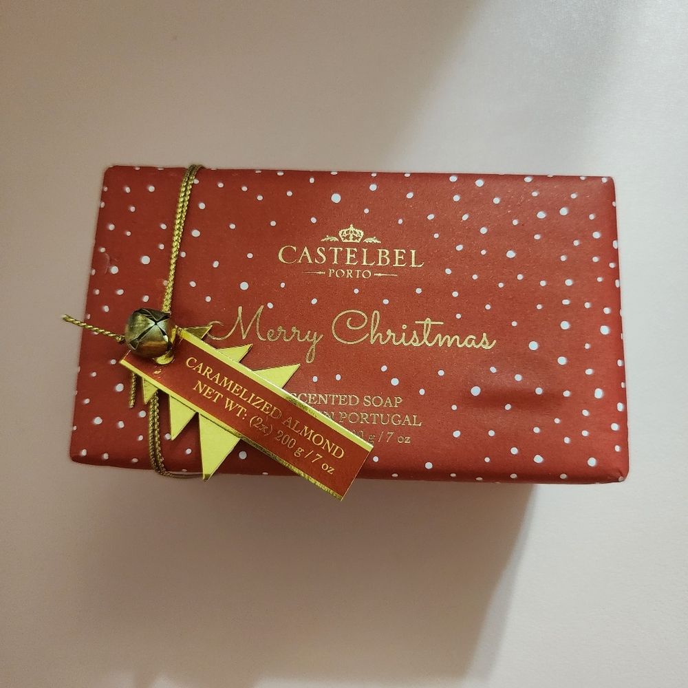 Castelbel Fragranced Soap Set of 2 caramelized almonds